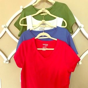Four Athletic Tops for $16.